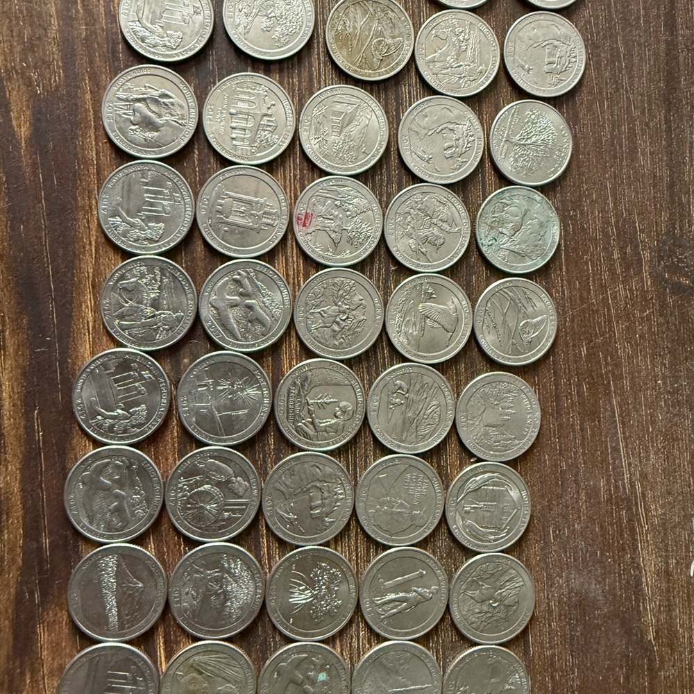 Collection of State Quarters
